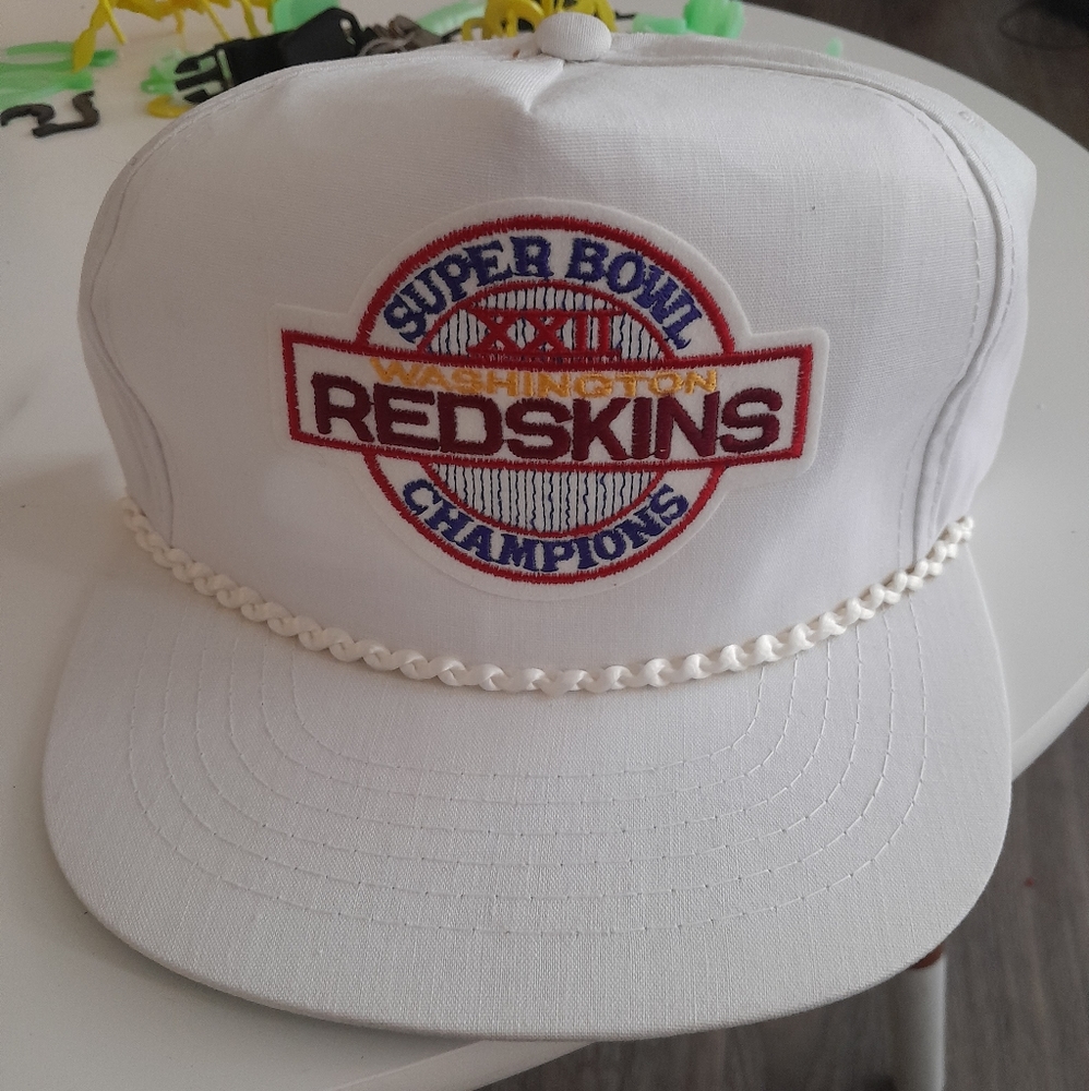 Vintage 1980s superbowl new redskins snapback